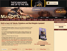 Tablet Screenshot of maxdps.com